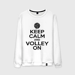Мужской свитшот Keep Calm & Volley On