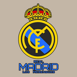 Свитшот хлопковый мужской Real Madrid, цвет: миндальный — фото 2