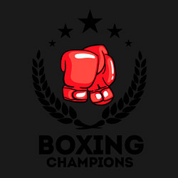 Свитшот хлопковый мужской Boxing Champions, цвет: черный — фото 2