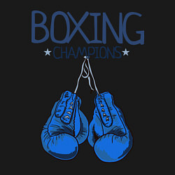 Свитшот хлопковый мужской Boxing champions, цвет: черный — фото 2