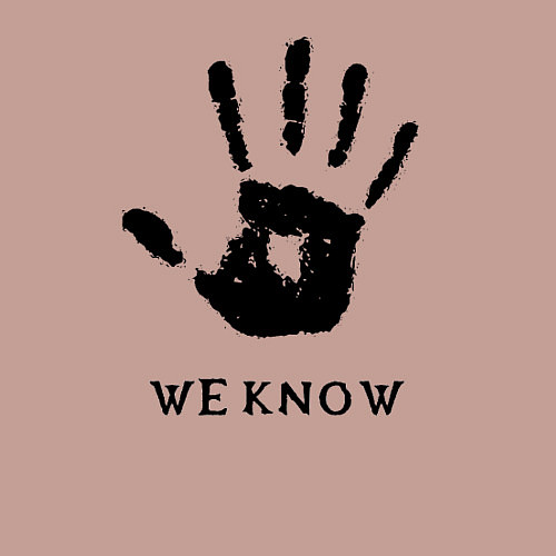 Мужской свитшот We know / Пыльно-розовый – фото 3