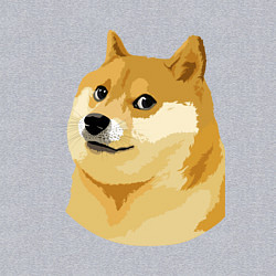 Свитшот хлопковый мужской Doge, цвет: меланж — фото 2