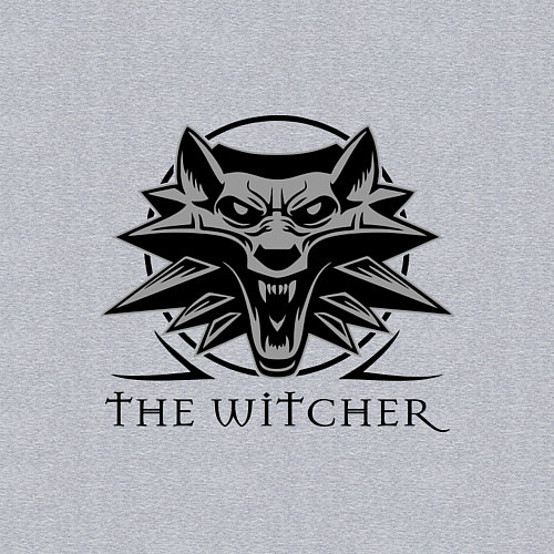 Мужской свитшот The Witcher 3 / Меланж – фото 3