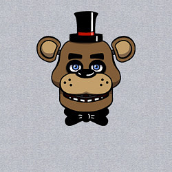 Свитшот хлопковый мужской Freddy FNAF, цвет: меланж — фото 2