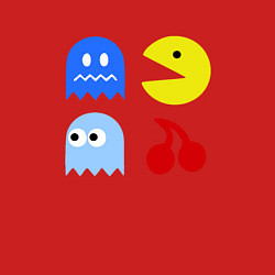 Свитшот хлопковый мужской Pac-Man Pack, цвет: красный — фото 2