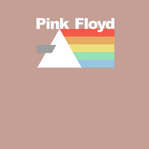 Мужской свитшот Pink Floyd / Пыльно-розовый – фото 3
