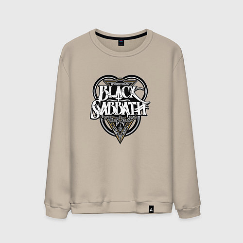Мужской свитшот Black Sabbath / Миндальный – фото 1