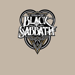 Свитшот хлопковый мужской Black Sabbath, цвет: миндальный — фото 2