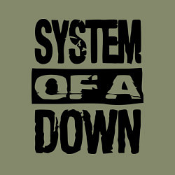Свитшот хлопковый мужской System Of A Down, цвет: авокадо — фото 2