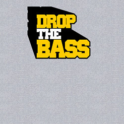 Свитшот хлопковый мужской DROP THE BASS Old School, цвет: меланж — фото 2