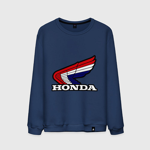 Мужской свитшот Honda / Тёмно-синий – фото 1