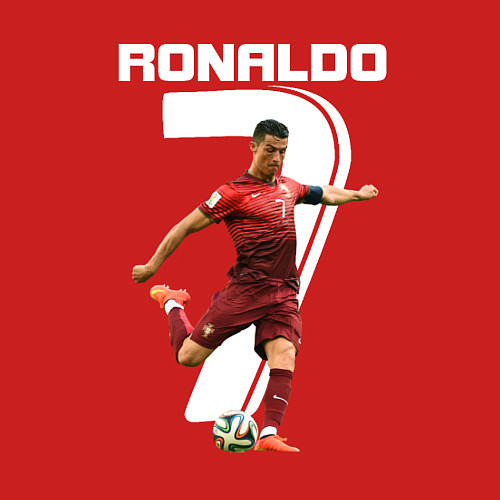 Мужской свитшот Ronaldo 07 / Красный – фото 3