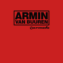 Свитшот хлопковый мужской Armin van Buuren, цвет: красный — фото 2