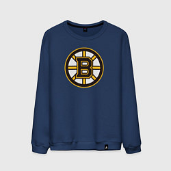 Свитшот хлопковый мужской Boston Bruins, цвет: тёмно-синий