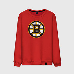 Свитшот хлопковый мужской Boston Bruins, цвет: красный