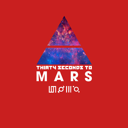 Мужской свитшот 30 STM: cosmos / Красный – фото 3