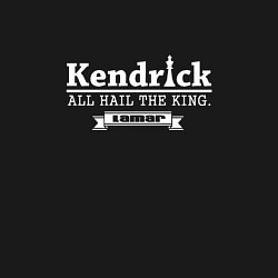 Свитшот хлопковый мужской Kendrick Lamar: The King, цвет: черный — фото 2