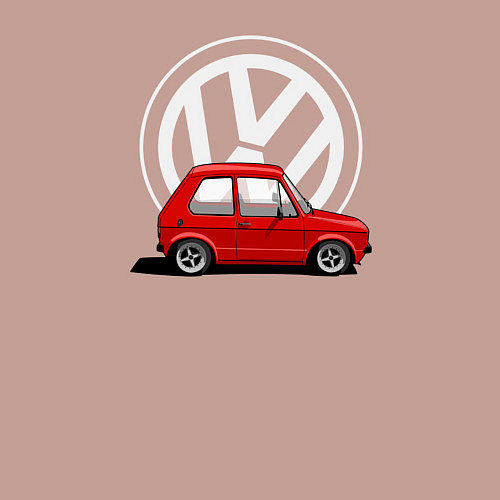 Мужской свитшот Golf mk I / Пыльно-розовый – фото 3