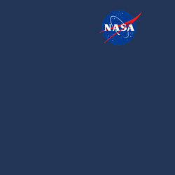 Свитшот хлопковый мужской NASA, цвет: тёмно-синий — фото 2