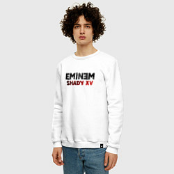Свитшот хлопковый мужской Eminem Shady XV, цвет: белый — фото 2