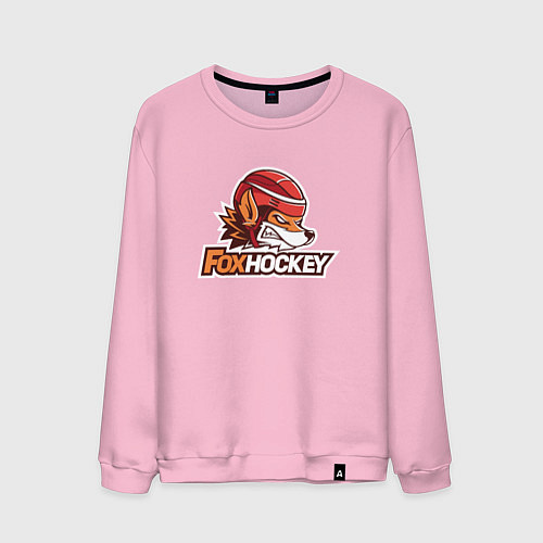 Мужской свитшот Fox Hockey / Светло-розовый – фото 1