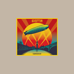 Свитшот хлопковый мужской Led Zeppelin, цвет: миндальный — фото 2