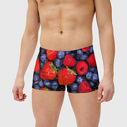 Мужские плавки Berries, цвет: 3D-принт — фото 2