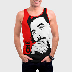 Майка-безрукавка мужская Че Гевара, цвет: 3D-красный — фото 2