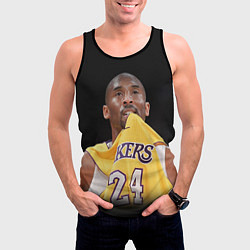 Майка-безрукавка мужская Kobe Bryant, цвет: 3D-черный — фото 2