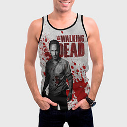 Майка-безрукавка мужская Walking Dead: Rick Grimes, цвет: 3D-черный — фото 2