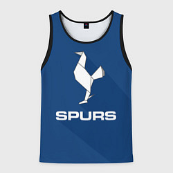 Майка-безрукавка мужская Tottenham Spurs, цвет: 3D-черный