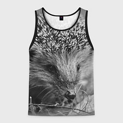 Мужская майка без рукавов Взгляд ёжика