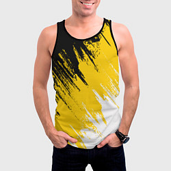 Майка-безрукавка мужская Имперский флаг России, цвет: 3D-черный — фото 2