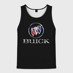 Майка-безрукавка мужская Buick, цвет: 3D-черный