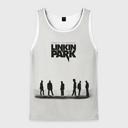 Майка-безрукавка мужская Группа Linkin Park, цвет: 3D-белый