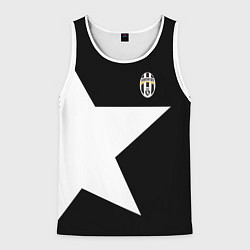 Майка-безрукавка мужская FC Juventus: Star, цвет: 3D-белый