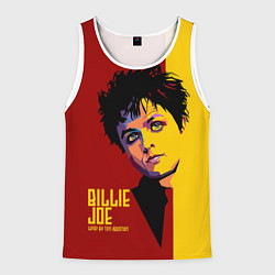 Майка-безрукавка мужская Green Day: Billy Joe, цвет: 3D-белый