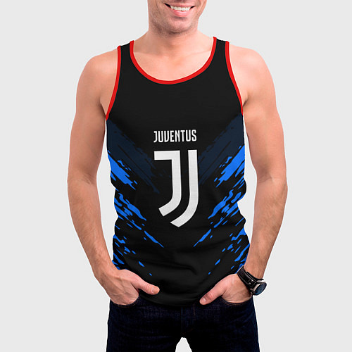 Мужская майка без рукавов JUVENTUS Sport / 3D-Красный – фото 3