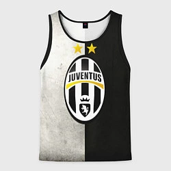 Майка-безрукавка мужская FC Juventus W&B, цвет: 3D-черный