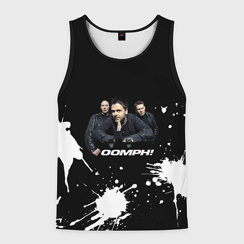 Мужская майка без рукавов Группа OOMPH! / 3D-Черный – фото 1