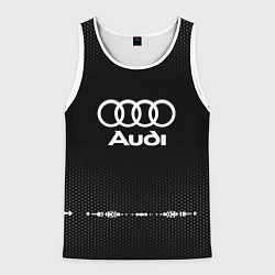Мужская майка без рукавов Audi: Black Abstract