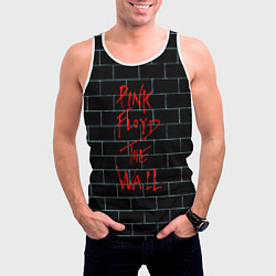 Майка-безрукавка мужская Pink Floyd: The Wall, цвет: 3D-белый — фото 2