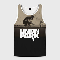 Майка-безрукавка мужская Linkin Park: Meteora, цвет: 3D-белый
