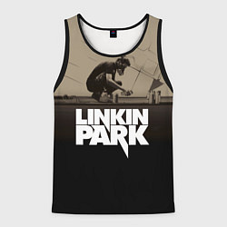 Майка-безрукавка мужская Linkin Park: Meteora, цвет: 3D-черный