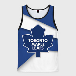 Майка-безрукавка мужская Toronto Maple Leafs, цвет: 3D-черный