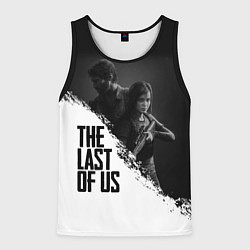 Мужская майка без рукавов The Last of Us: White & Black