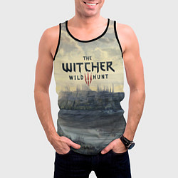 Майка-безрукавка мужская The Witcher 3: Wild Hunt, цвет: 3D-черный — фото 2