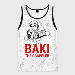 Майка-безрукавка мужская Baki the Grappler, цвет: 3D-черный