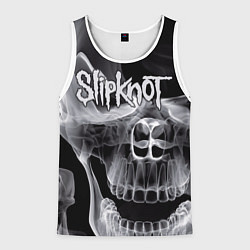 Майка-безрукавка мужская Slipknot Death, цвет: 3D-белый