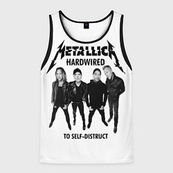 Майка-безрукавка мужская Metallica: Hardwired, цвет: 3D-черный